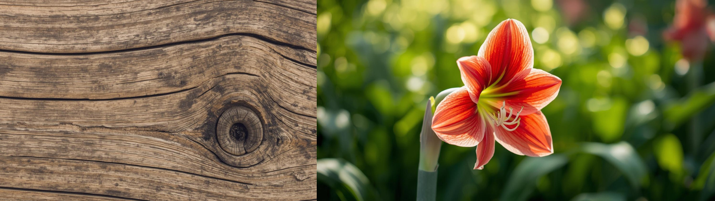 De Amaryllis bloembol