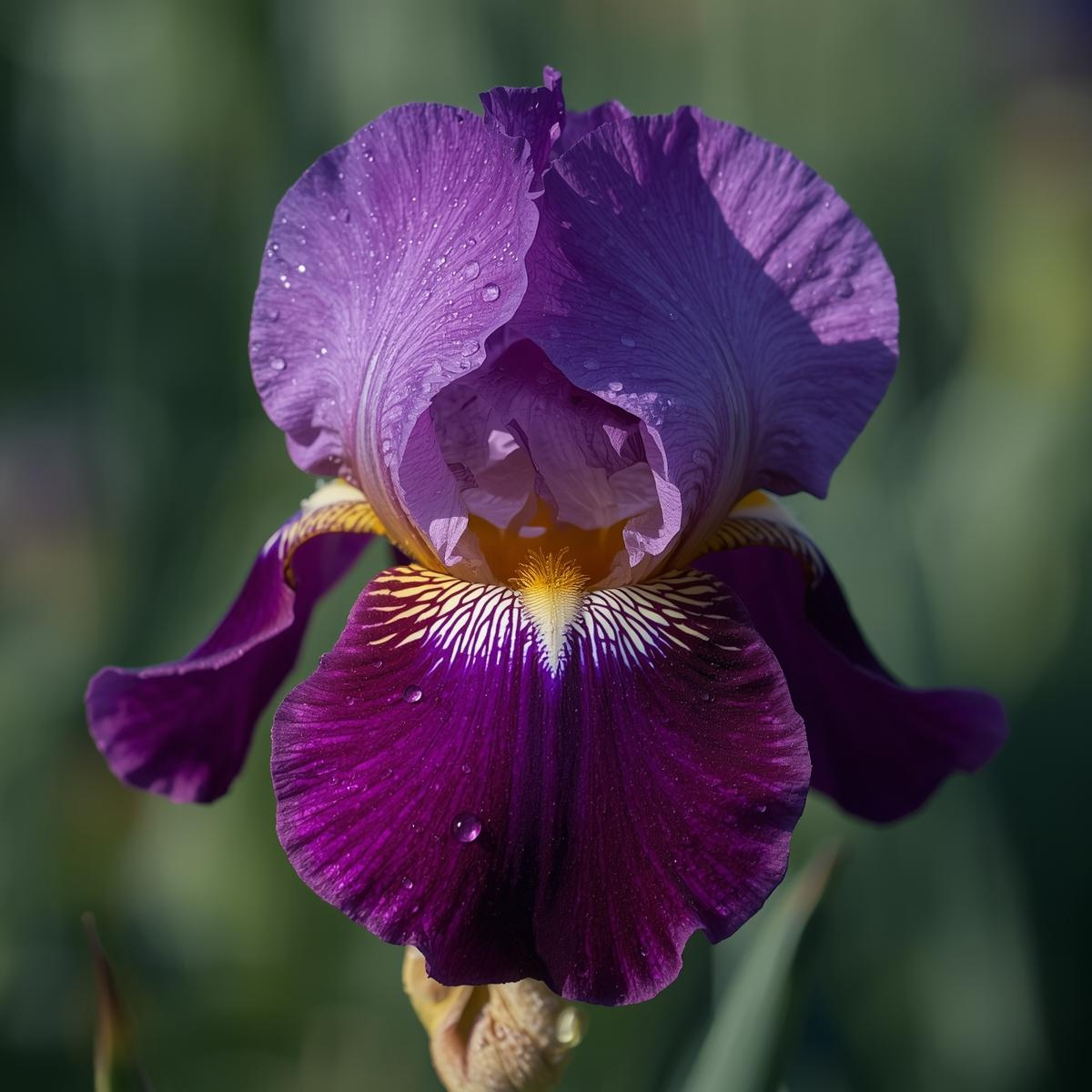 Hoe plant je de Iris germanica?